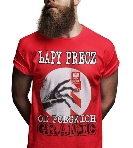 KOSZULKA PATRIOTYCZNI Łapy Precz